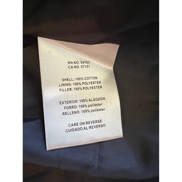 Levi's Women's Corderoy Black Puffer Jacket Size XL Winter Coat - Picture 10 of 13